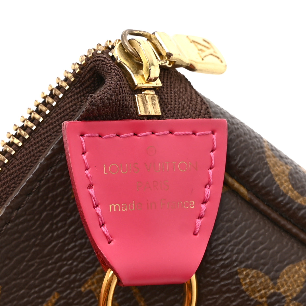 Louis Vuitton Monogram 2020 Christmas Animation Roller Coaster Mini Pochette Accessories Pivoine 6 of 10