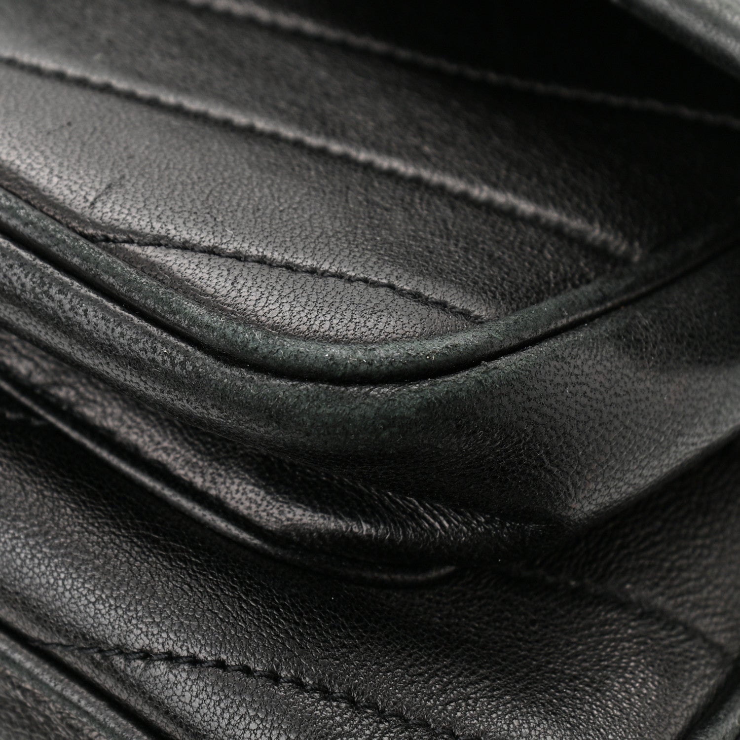 Saint Laurent Lambskin Matelasse Monogram Medium Niki Chain Satchel Black 11 of 12