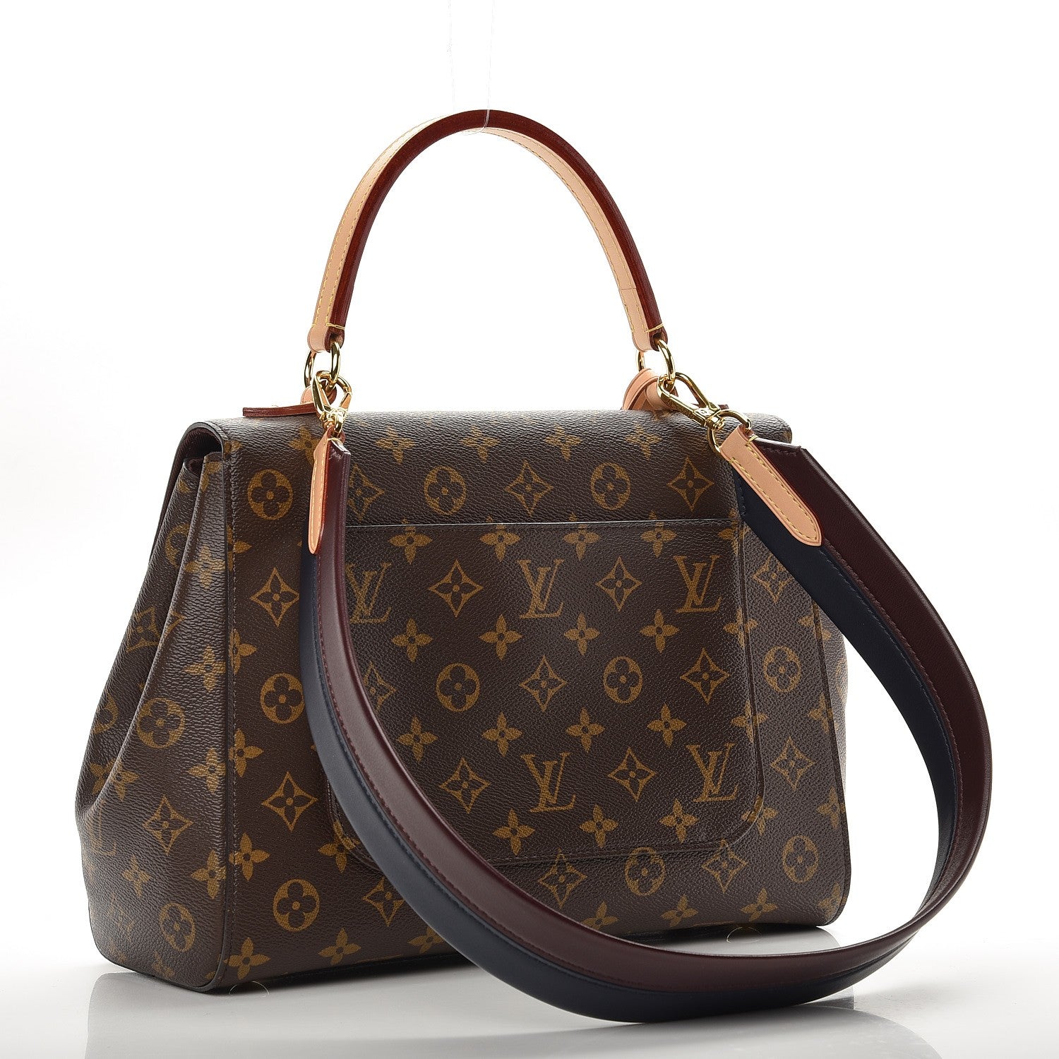 Louis Vuitton Monogram Cluny MM Bordeaux Navy 4 of 8