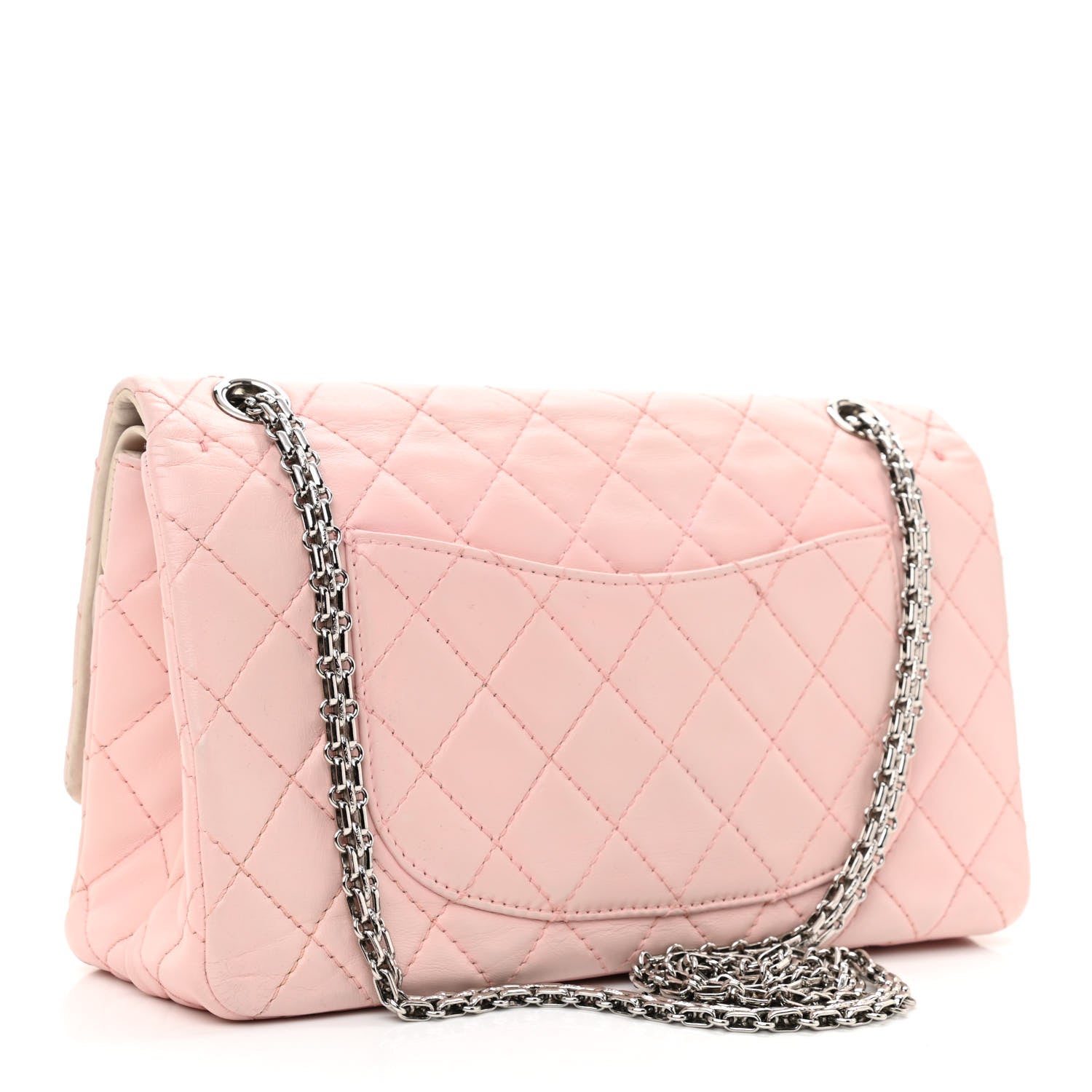 Chanel Lambskin Quilted 2.55 Reissue 226 Flap Pink 3 of 11