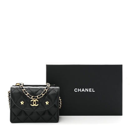 Chanel Caviar Quilted Clutch With Chain Black 12 of 12