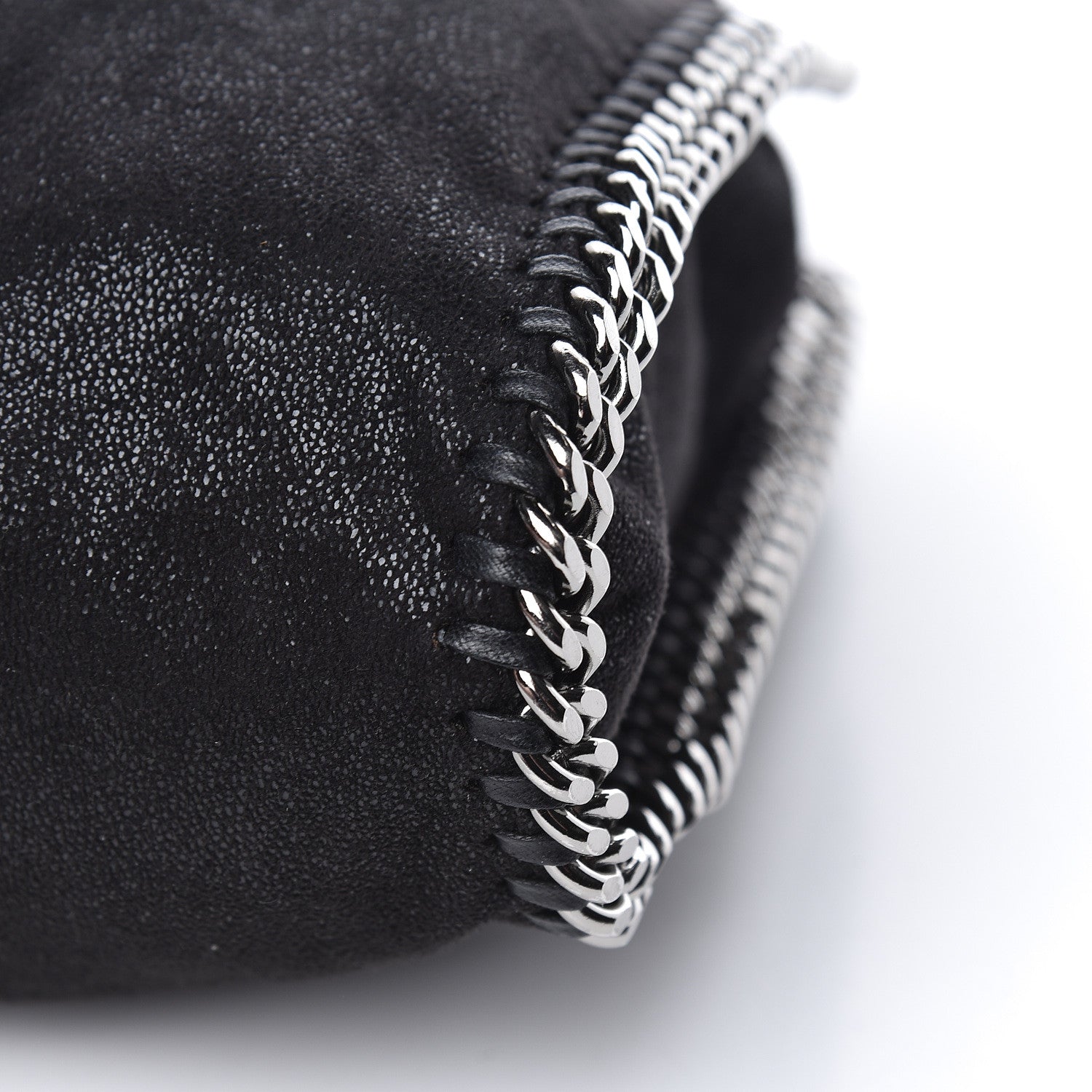Stella McCartney Shaggy Deer Small Falabella Tote Black 6 of 16