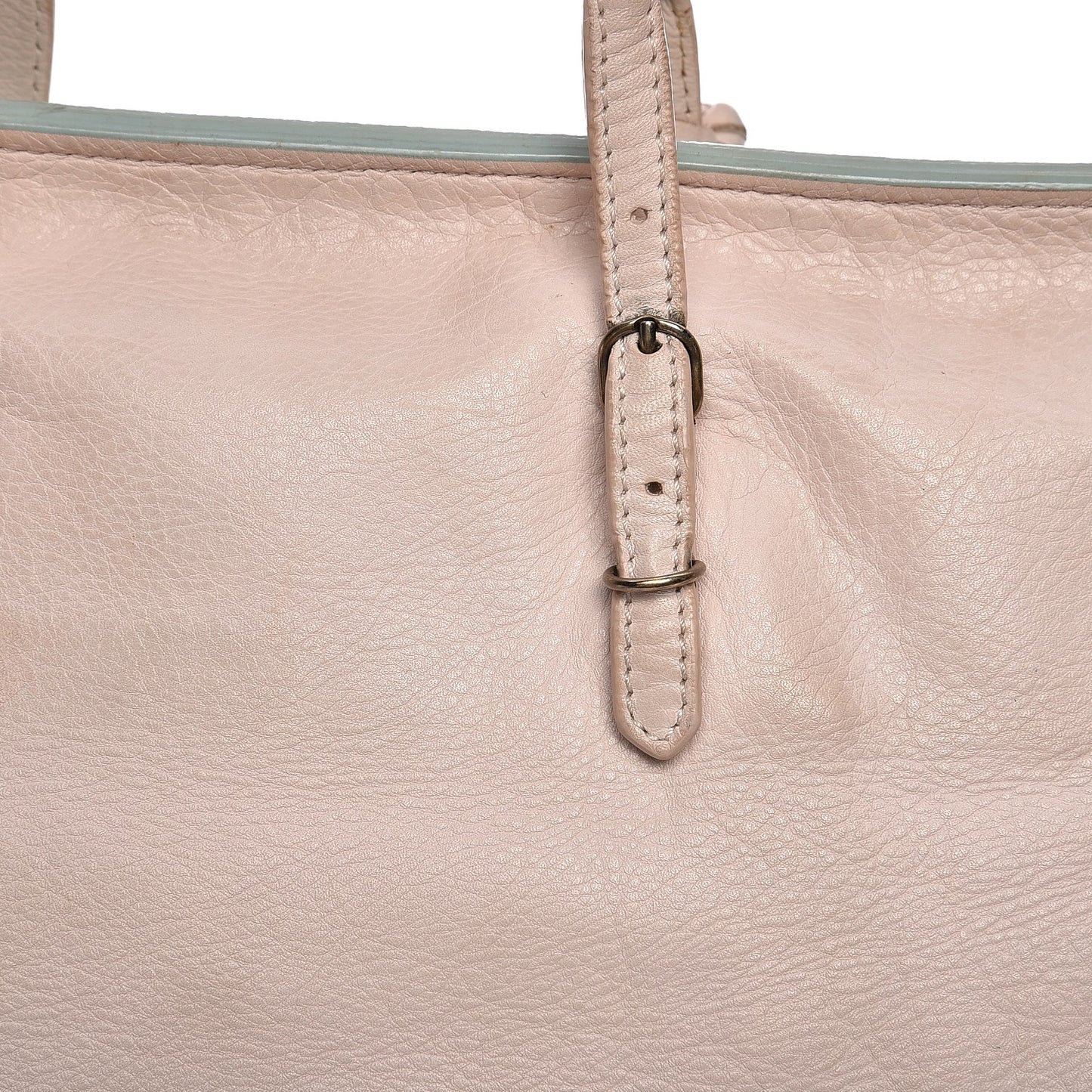 Calfskin Papier Ligne A5 Flap Tote Pink