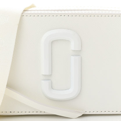 Marc Jacobs Saffiano Small Snapshot Camera Bag White 9 of 11