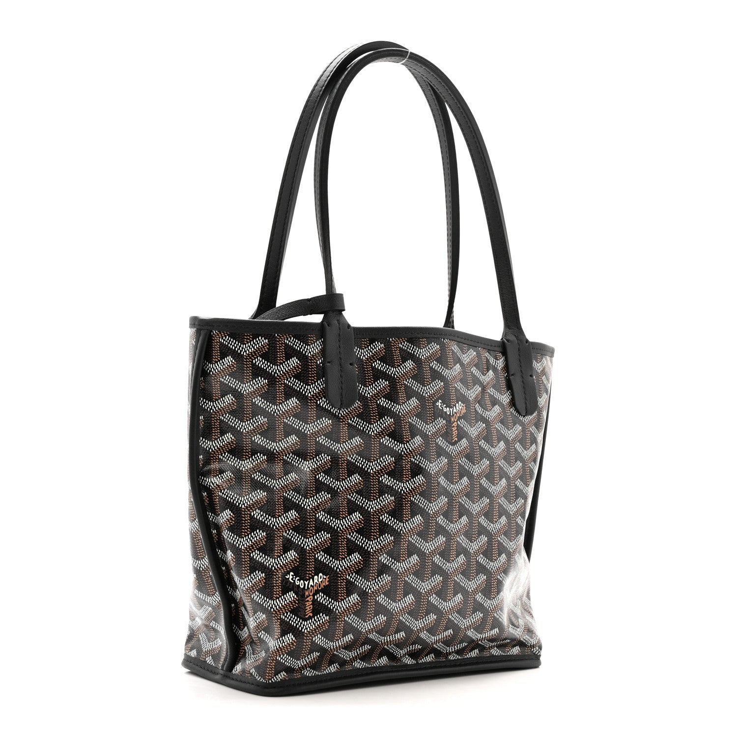 Goyard Goyardine Reversible Mini Anjou Black 7 of 17