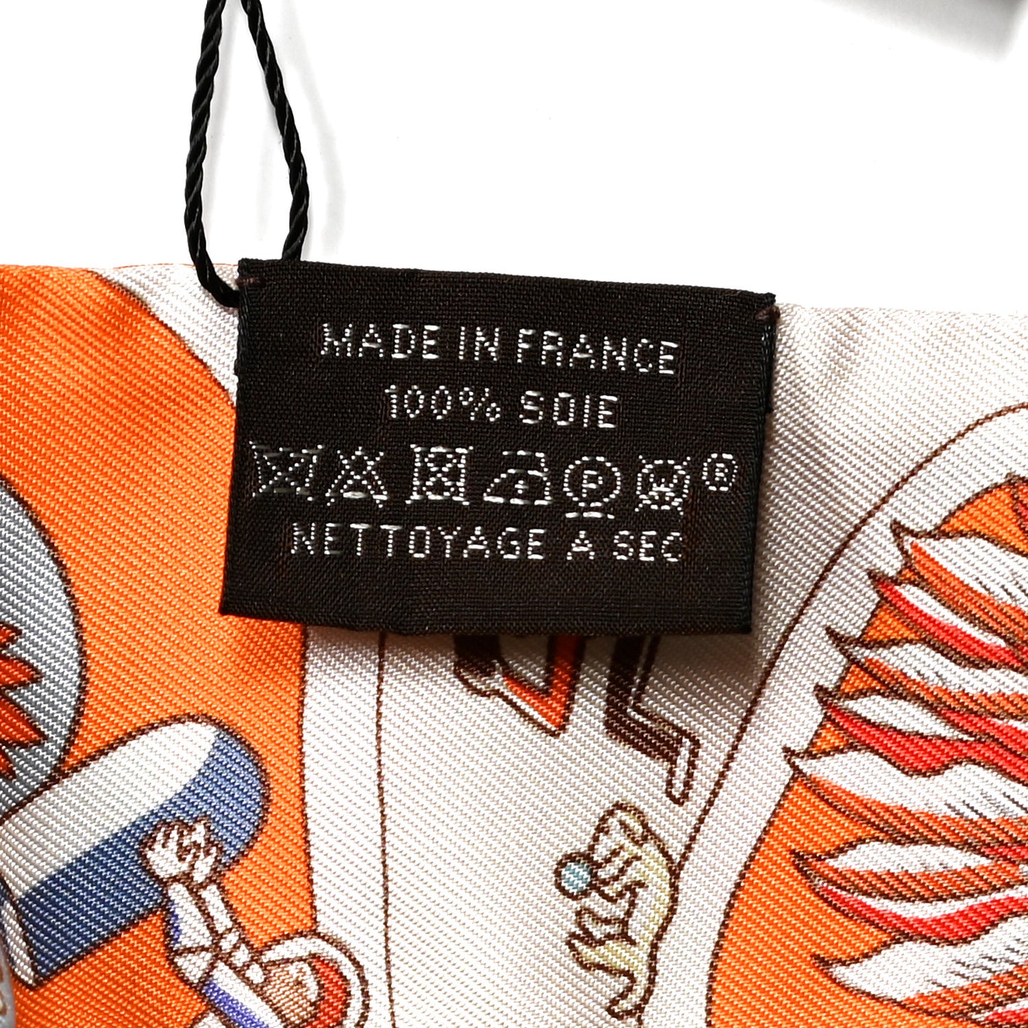 Silk Exposition Universelle Twilly Orange Ciel Brique