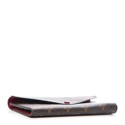 Louis Vuitton Monogram Josephine Wallet Red 5 of 12