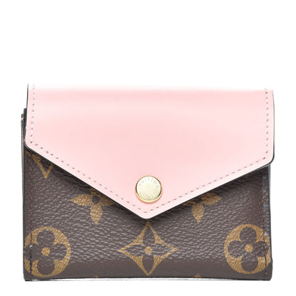 Louis Vuitton Monogram Zoe Wallet Rose Ballerine 1 of 7