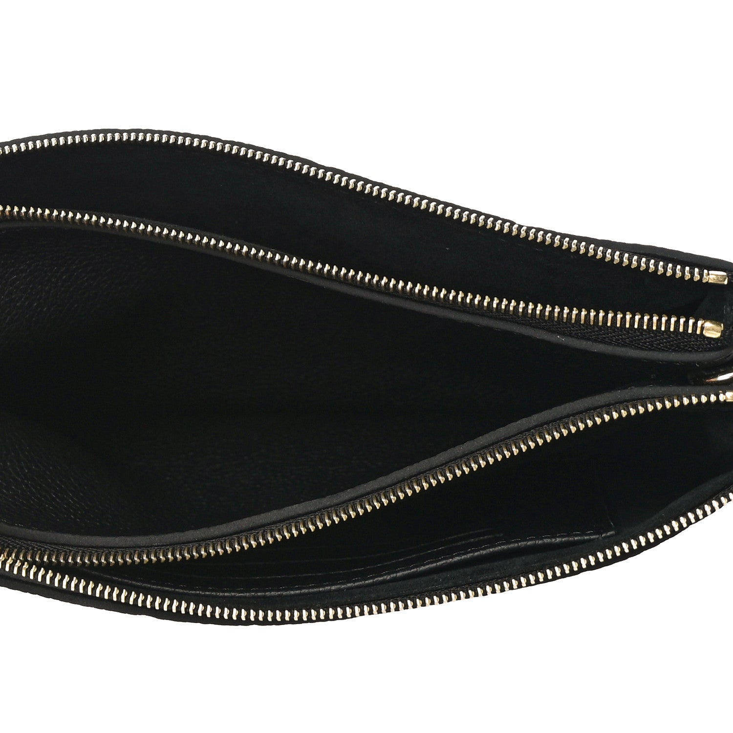 Louis Vuitton Empreinte Double Zip Pochette Black 6 of 12