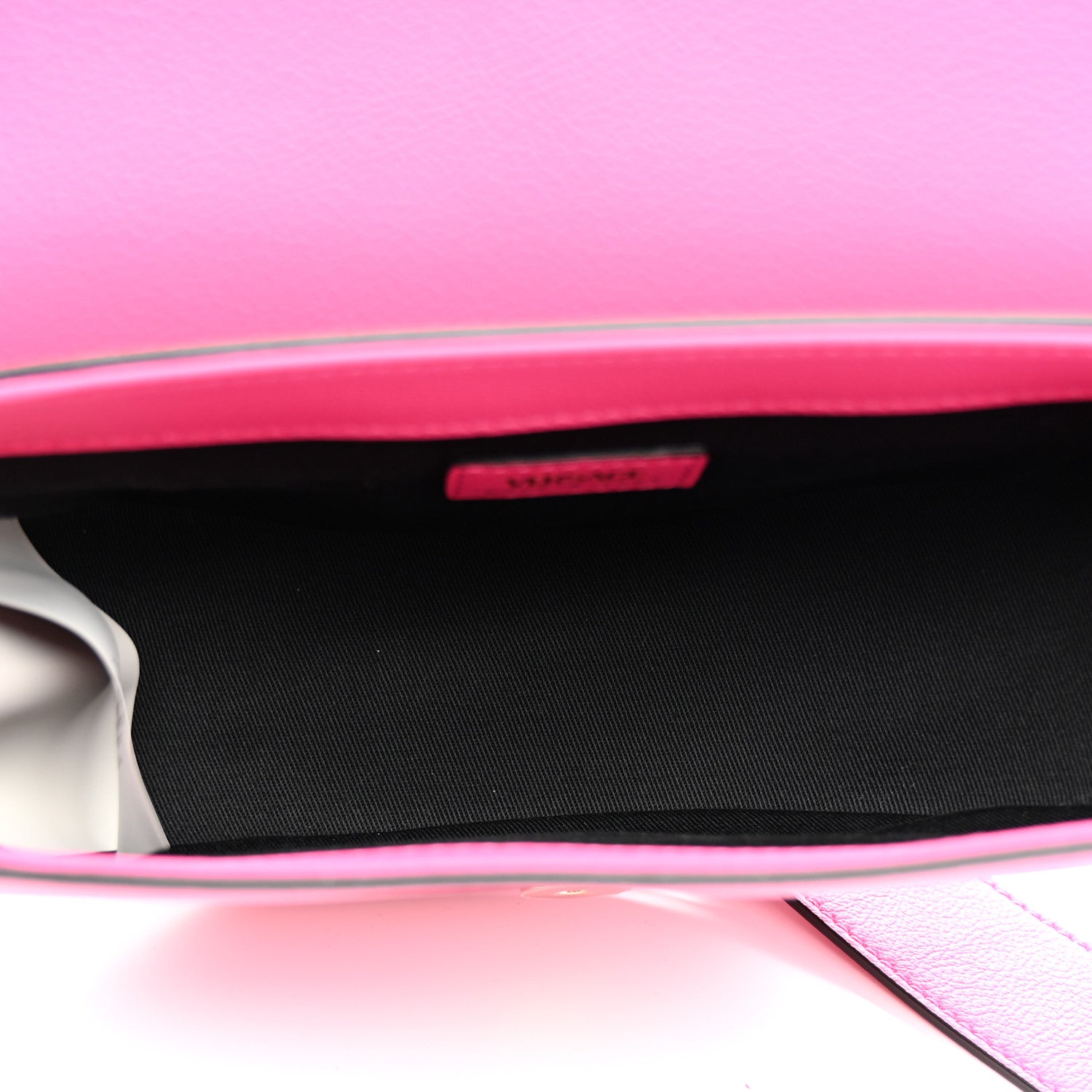Versace Grained Calfskin La Medusa Small Shoulder Bag Pink 5 of 10