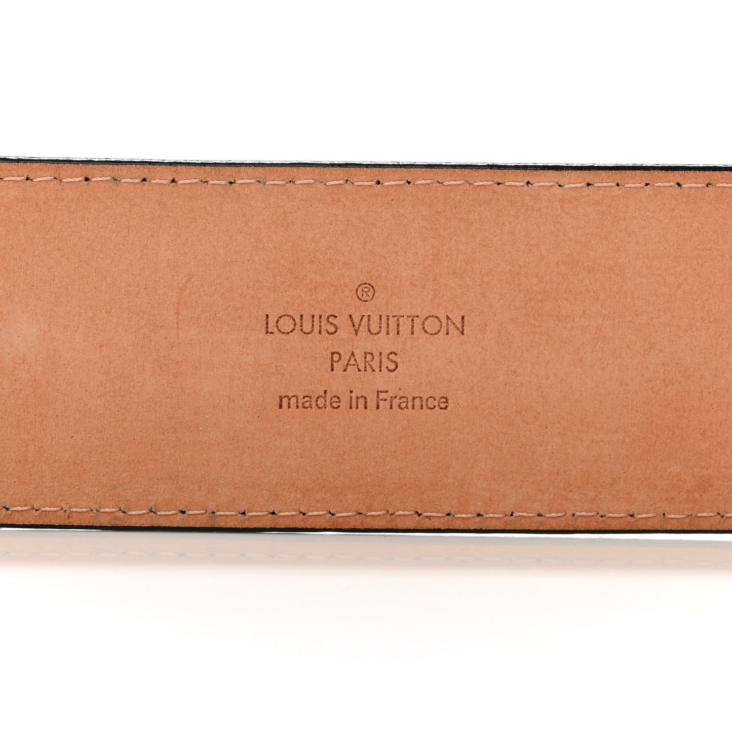 Epi Electric 40mm LV Initiales Belt 80 32 Black