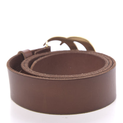 Gucci Faded Calfskin Double G 40mm Belt 90 36 Cuir 2 of 5