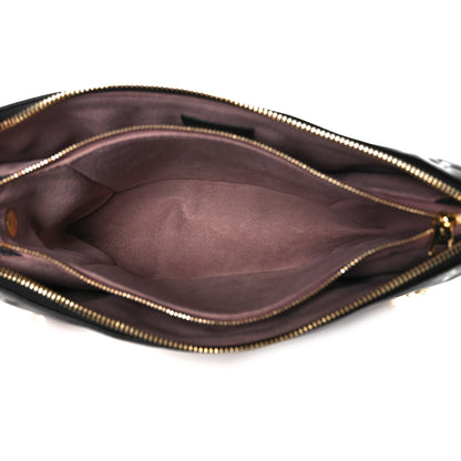Louis Vuitton Lambskin Embossed Monogram Coussin PM Black 5 of 8