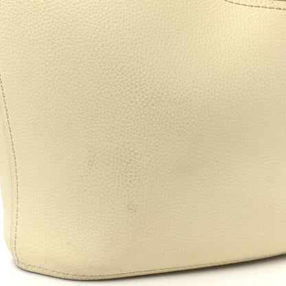 Chloe Smooth Grained Calfskin Small Aby Tote White 16 of 16