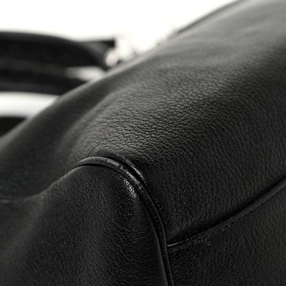 Balenciaga Chevre Silver Metallic Edge Hardware Velo Black 19 of 28