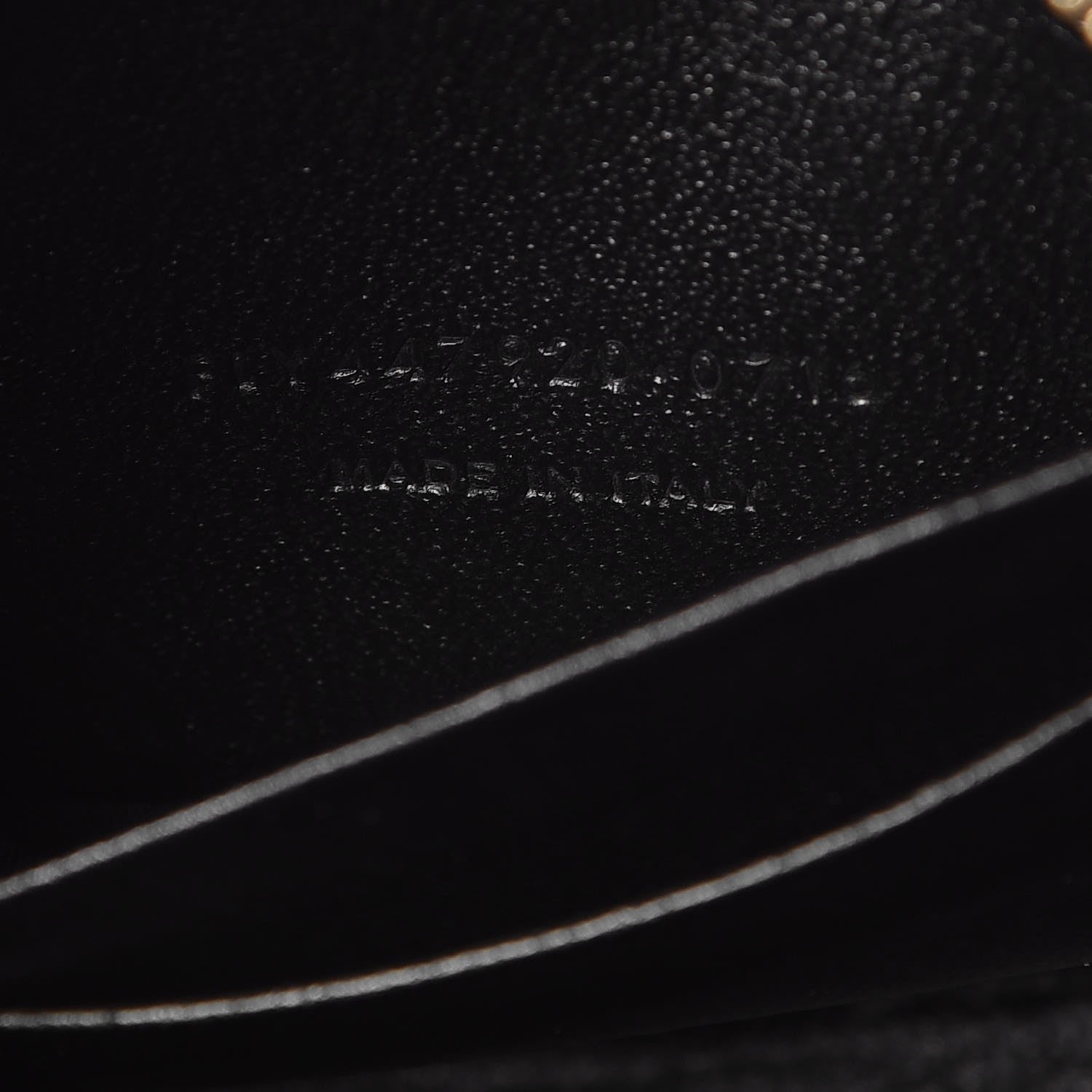Saint Laurent Nappa Star Monogram Blogger Bag Black 7 of 7