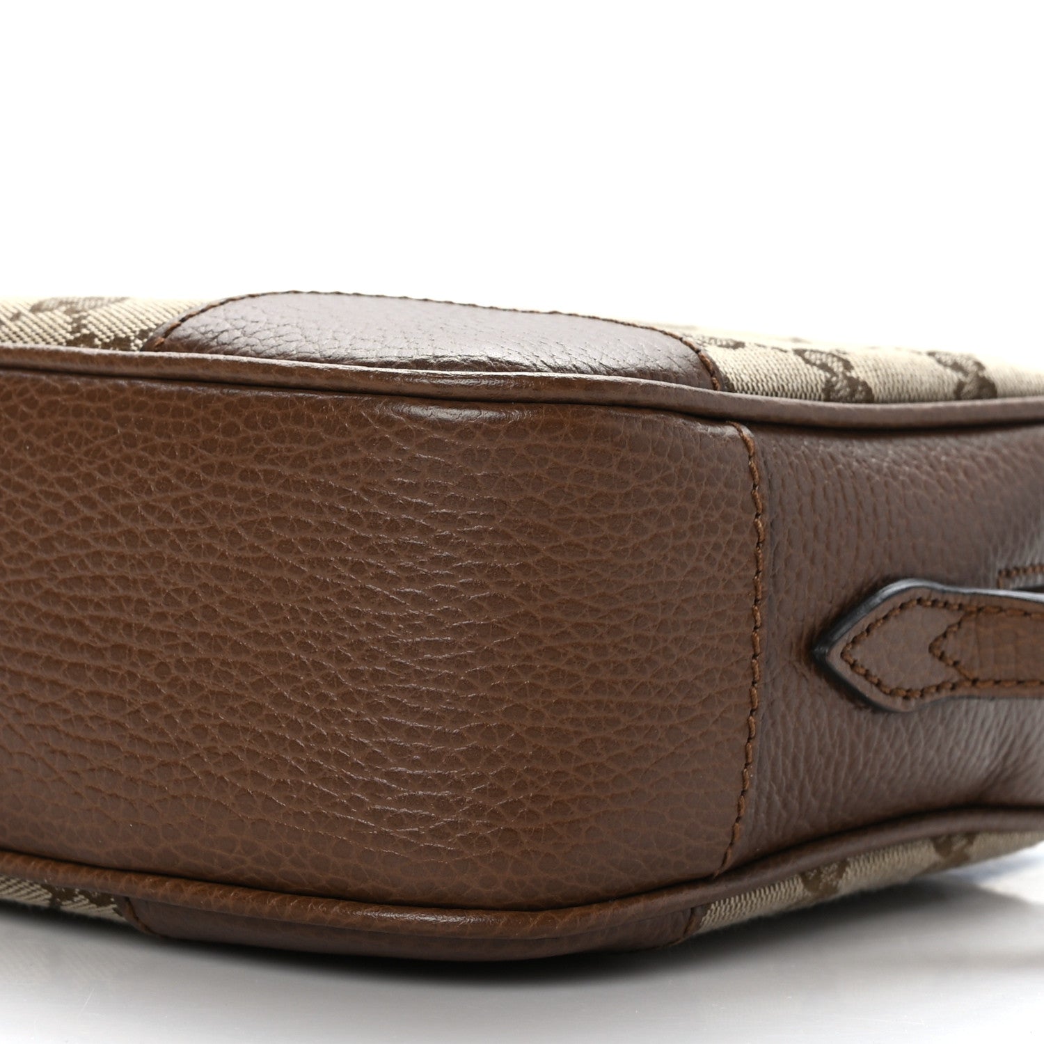Gucci Monogram Mini Bree Messenger Bag Beige Tabacco 9 of 9