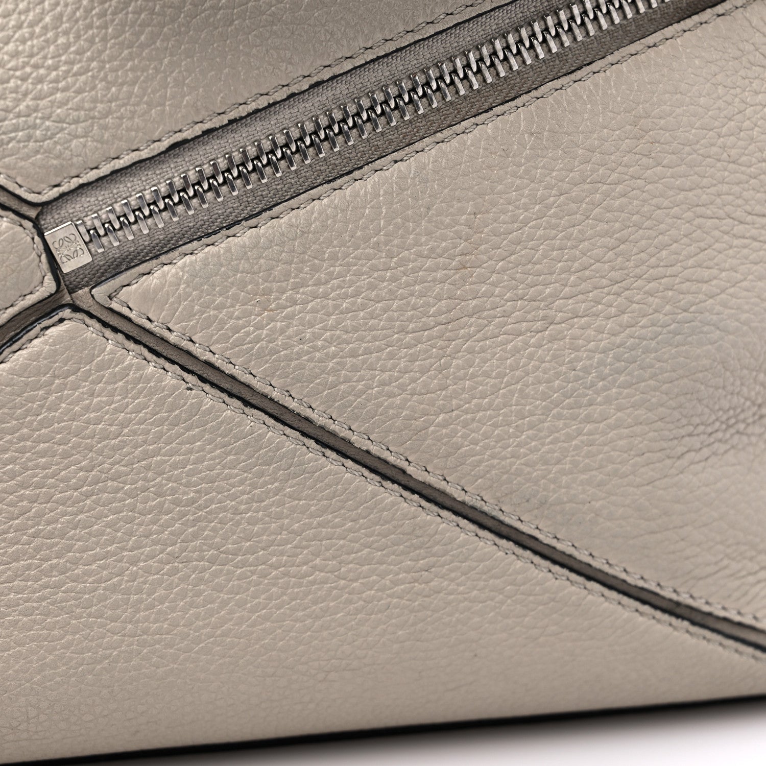 Loewe Calfskin Small Puzzle Bag Light Oat 15 of 18