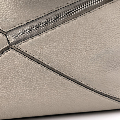 Loewe Calfskin Small Puzzle Bag Light Oat 15 of 18
