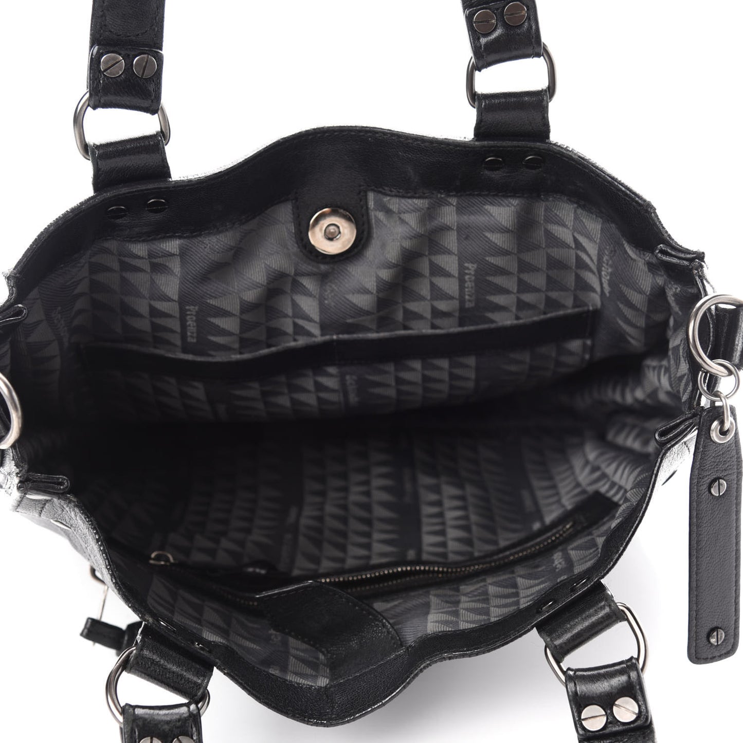 Lambskin PS1 Tote Black