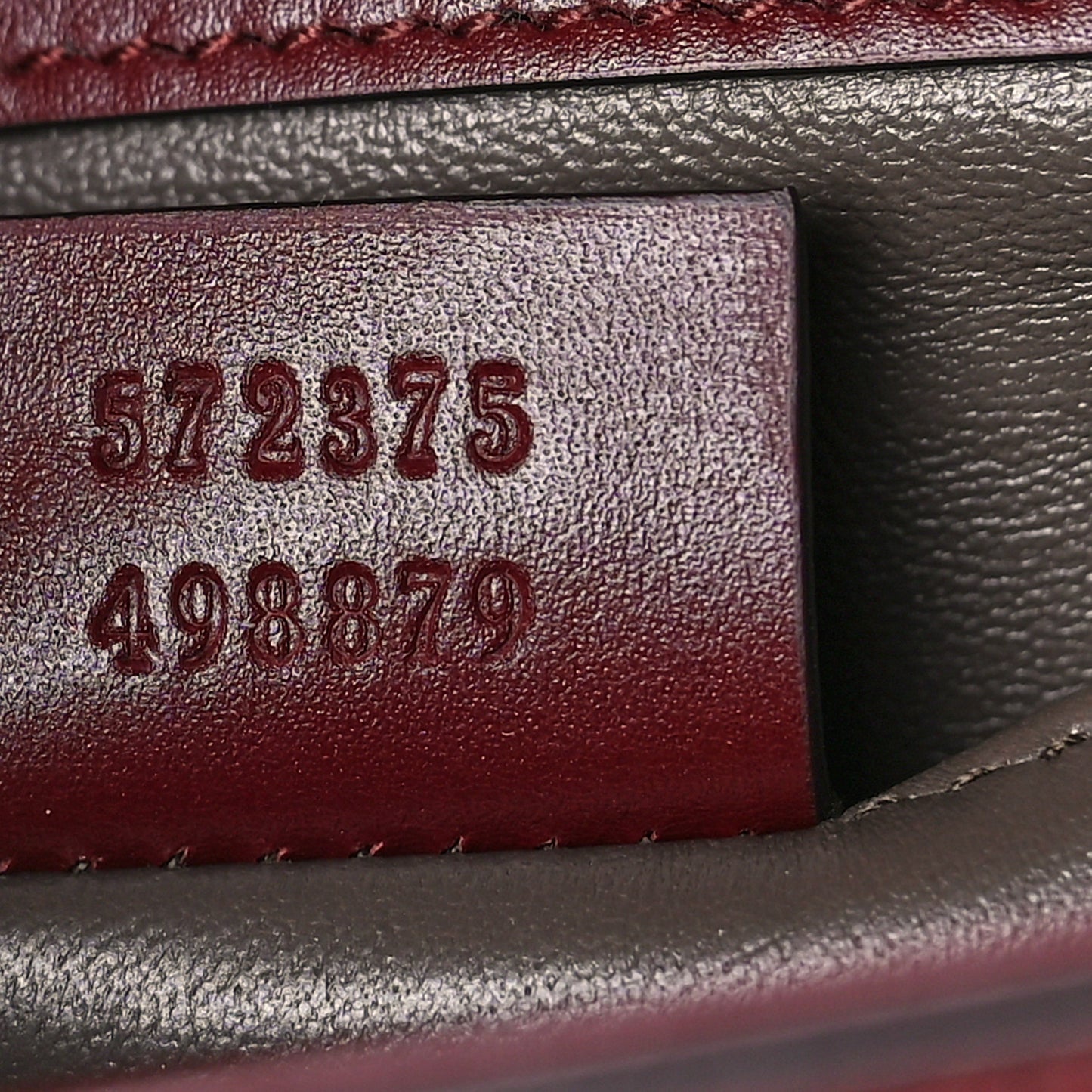 Shibuya Calfskin Small Zumi Shoulder Bag Vintage Bordeaux
