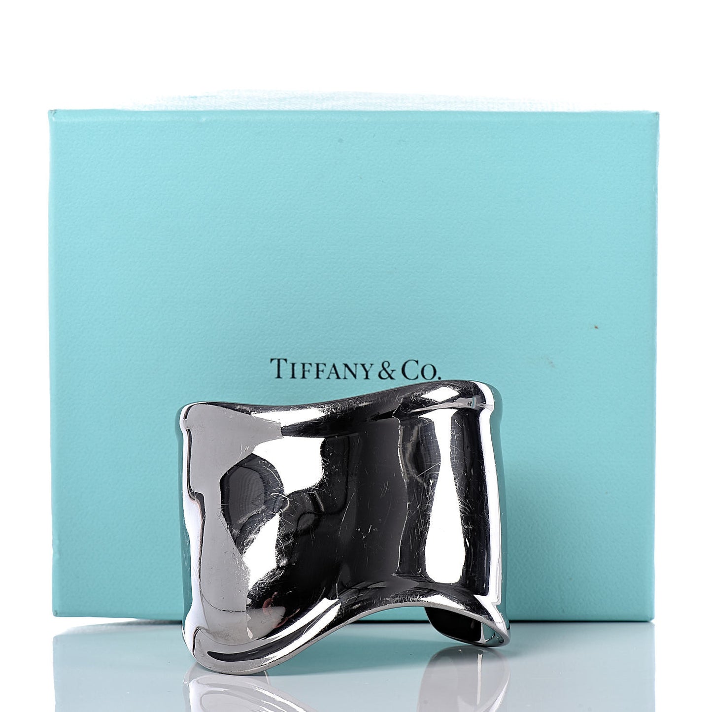 Ruthenium Medium Elsa Peretti Left Wrist Bone Cuff Bracelet