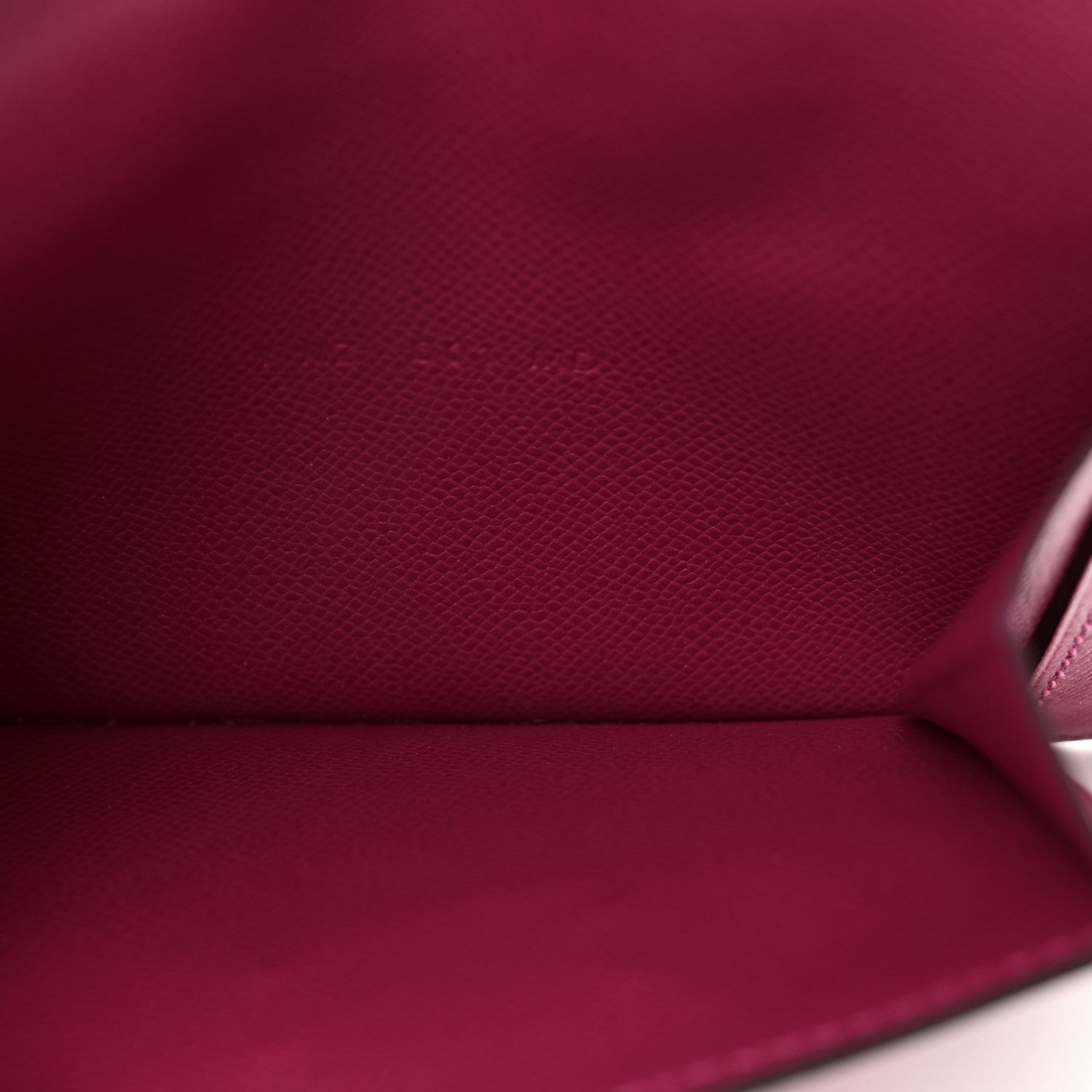 Hermes Madame Calfskin Kelly Pocket Compact Wallet Rose Pourpre 5 of 7
