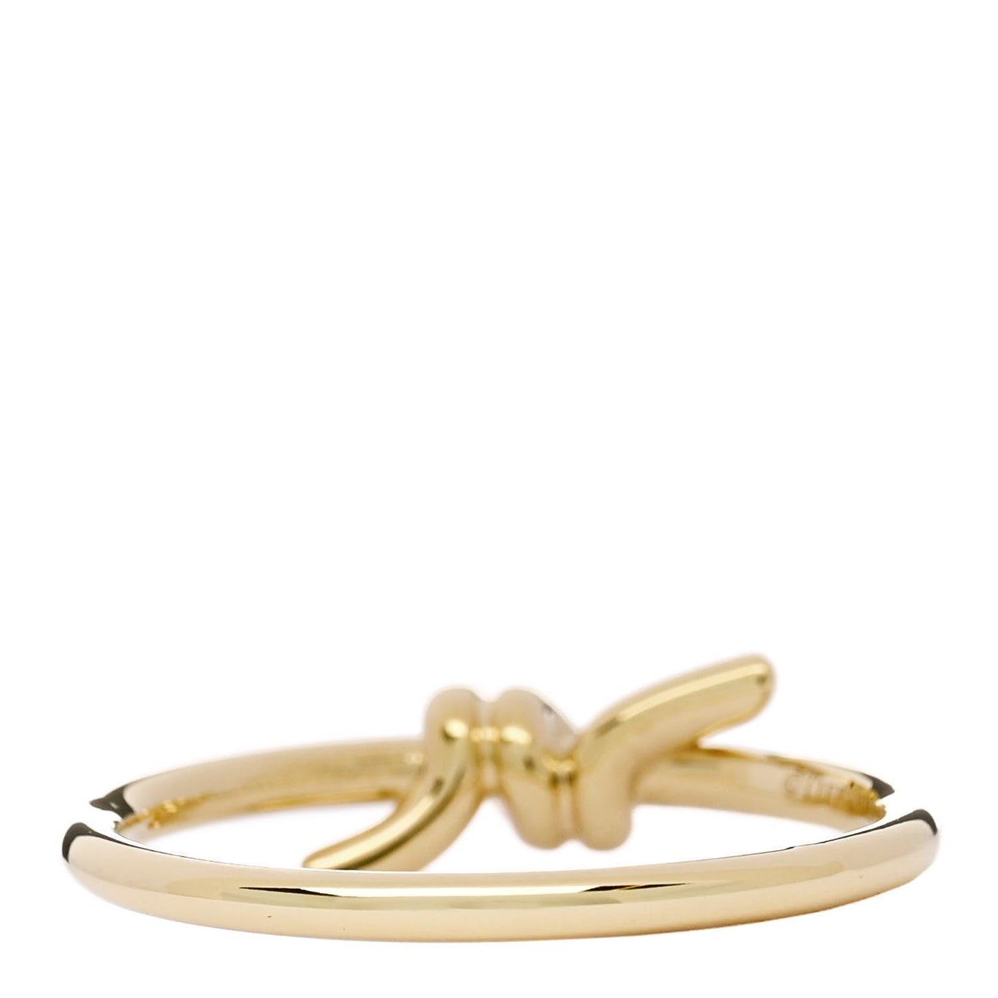 18K Yellow Gold Knot Ring 60 9