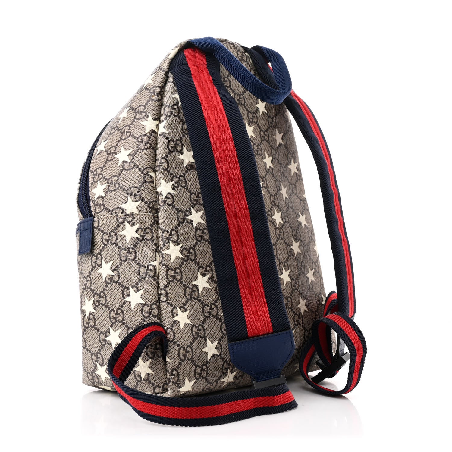 Gucci GG Supreme Monogram Stars Childrens Backpack Beige Ebony Yellow Royal 3 of 10