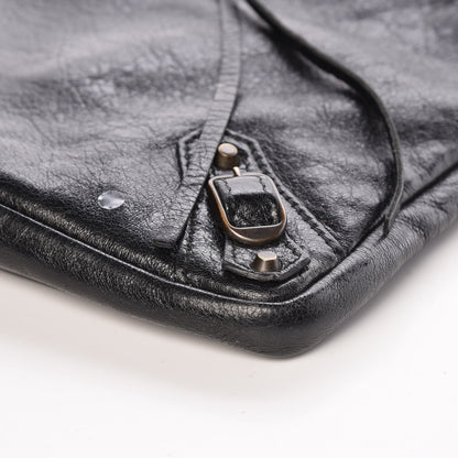 Balenciaga Agneau Classic Hardware Flat Crossbody Black 11 of 11