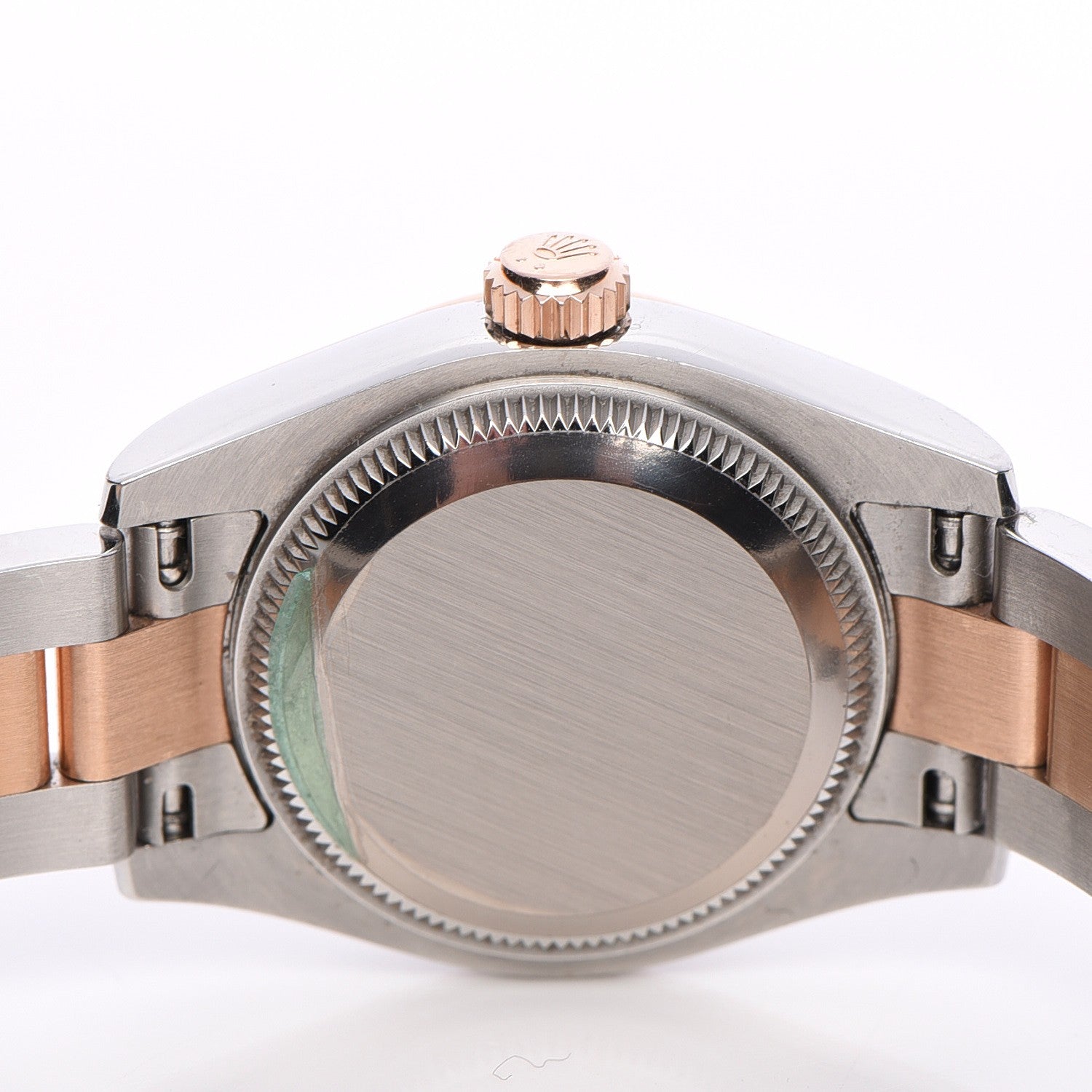 Rolex Stainless Steel 18K Everose Gold Diamond 26mm Oyster Perpetual Datejust Watch Pink 179171 9 of 11