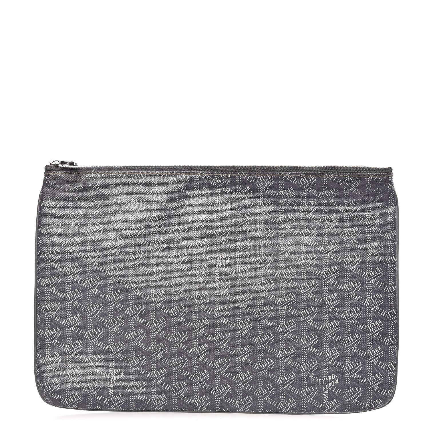 Goyard Goyardine Senat Pochette MM Grey 1 of 17