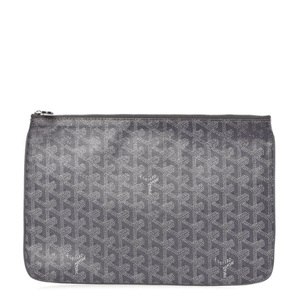 Goyard Goyardine Senat Pochette MM Grey 1 of 17