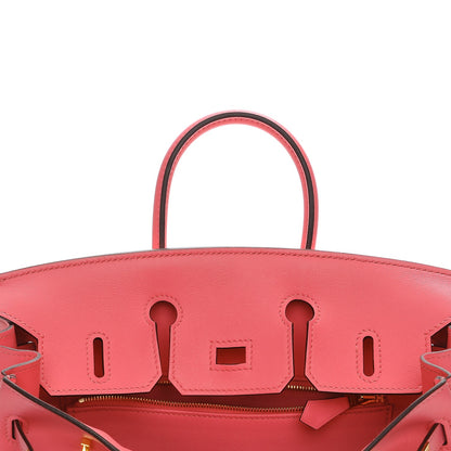 Hermes Swift Birkin 25 Rose Azalee 16 of 25