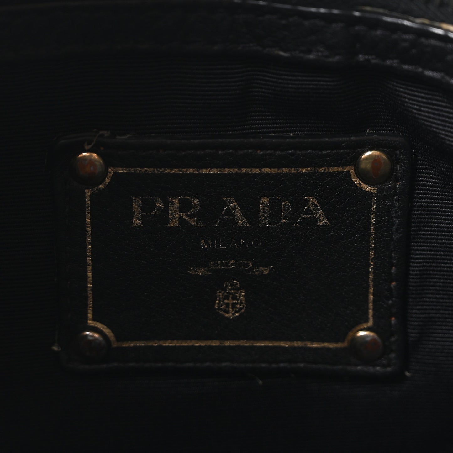 Vitello Daino Tote Black