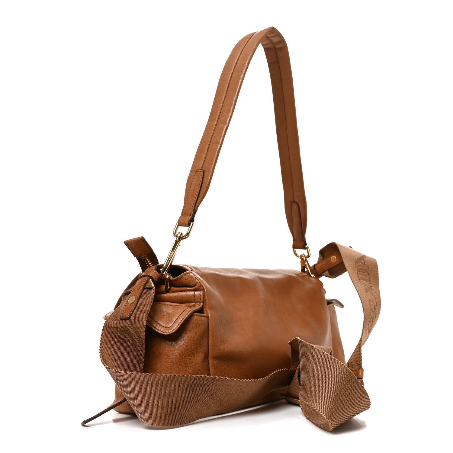 Prada Nappa Medium Explore Shoulder Bag Caramel 3 of 9