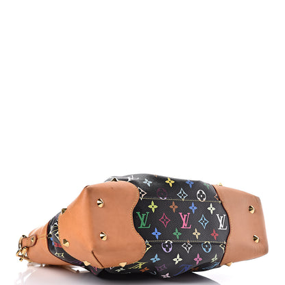 Louis Vuitton Monogram Multicolor Judy MM Black 4 of 8