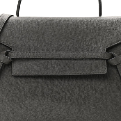 Celine Grained Calfskin Mini Belt Bag Grey 15 of 20
