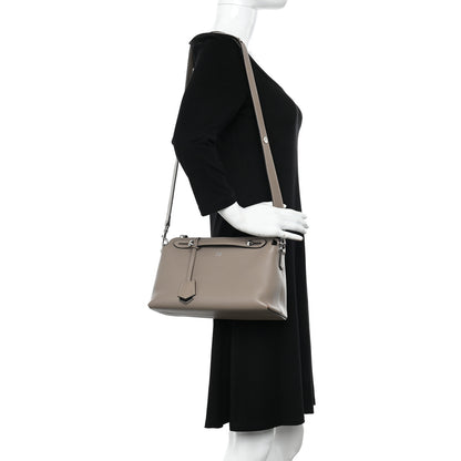 Fendi Vitello Dolce Medium By The Way Boston Bag Tortora 2 of 11