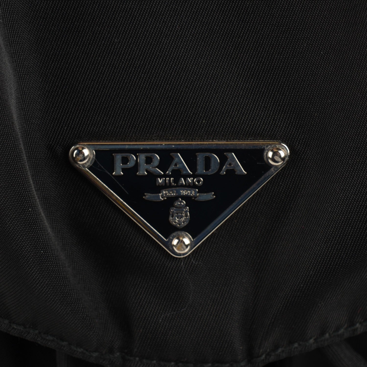 Prada Nylon Vela Small Backpack Black 7 of 9