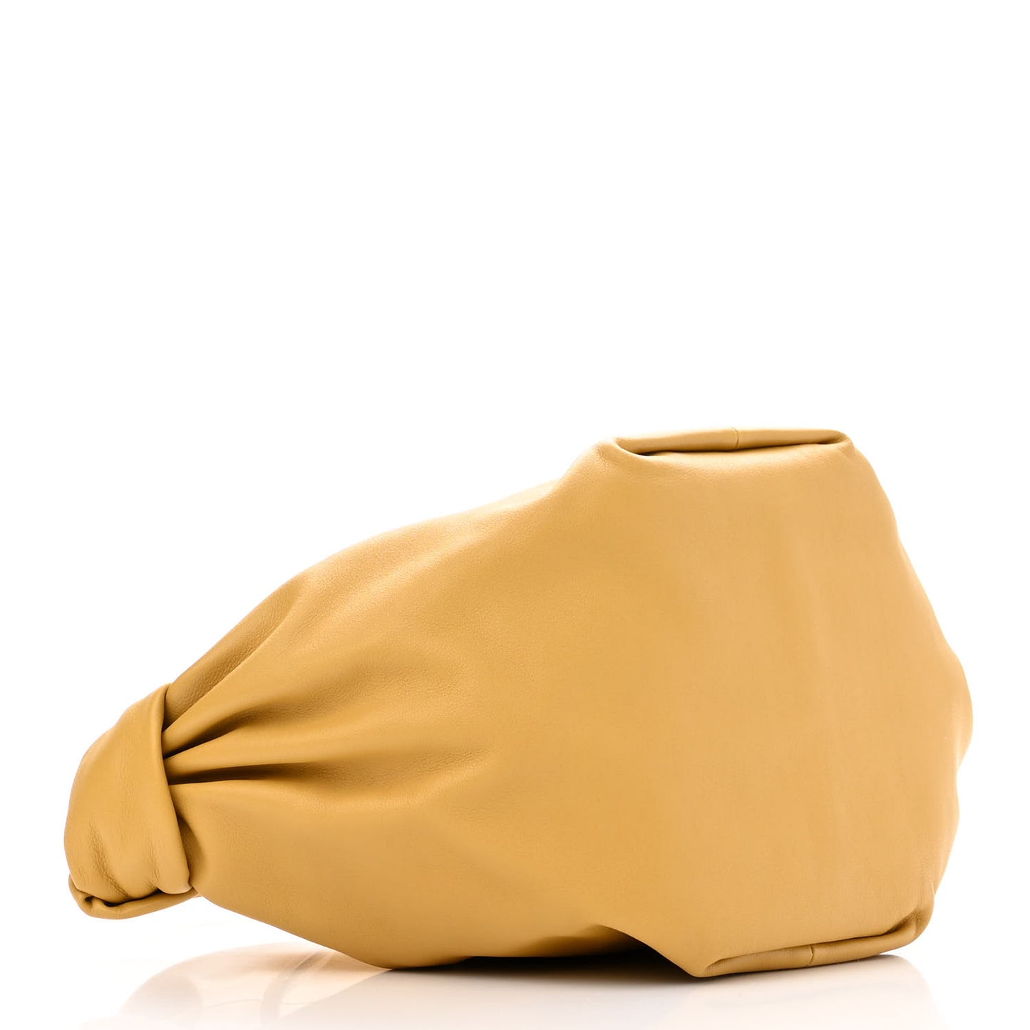 Calfskin Mini Double Knot Bag Yellow