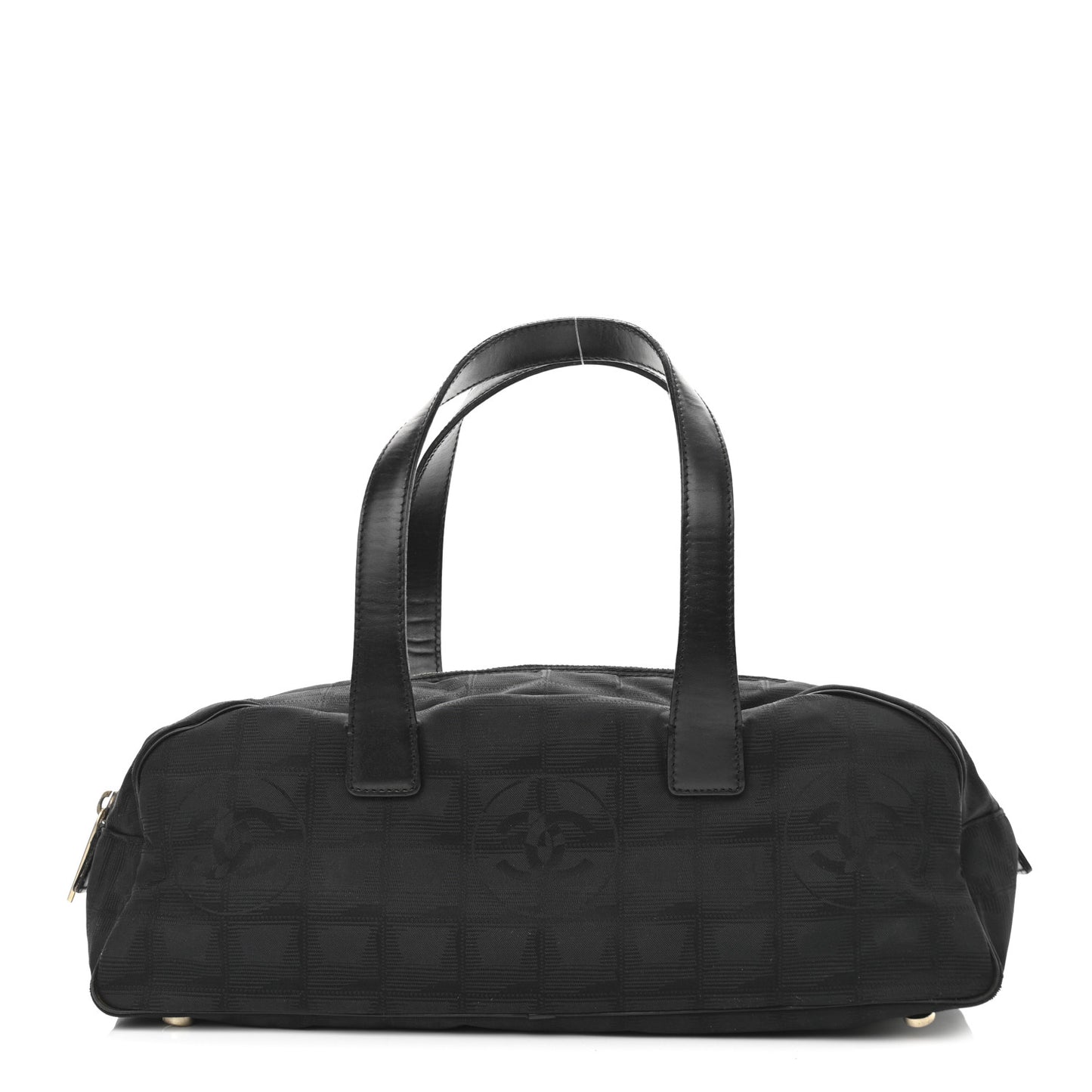 Nylon Travel Bowler Black
