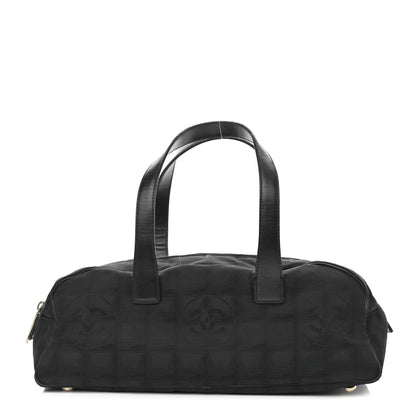 Chanel Nylon Travel Bowler Black 1 of 15