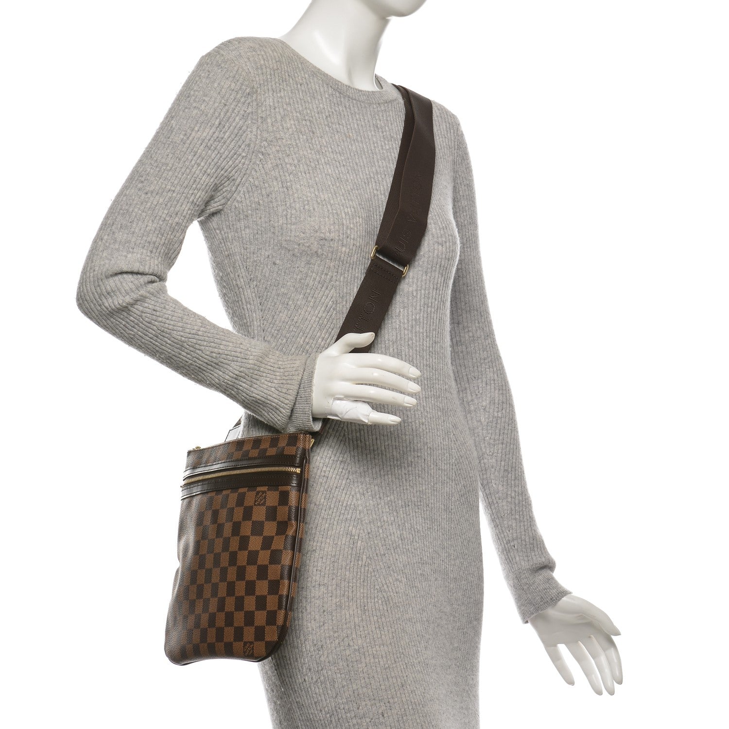 Louis Vuitton Damier Ebene Bosphore Pochette 2 of 7