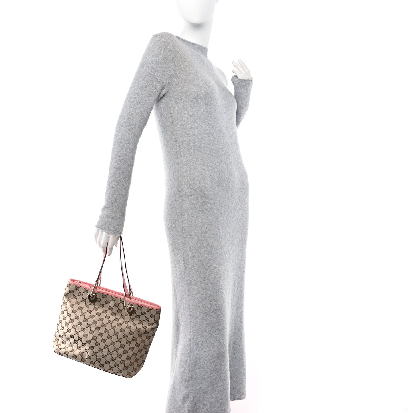 Monogram Eclipse Tote Pink