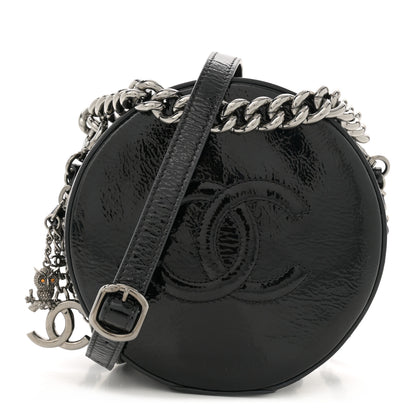 Chanel Patent Round As Earth Evening Bag Black 1 of 11