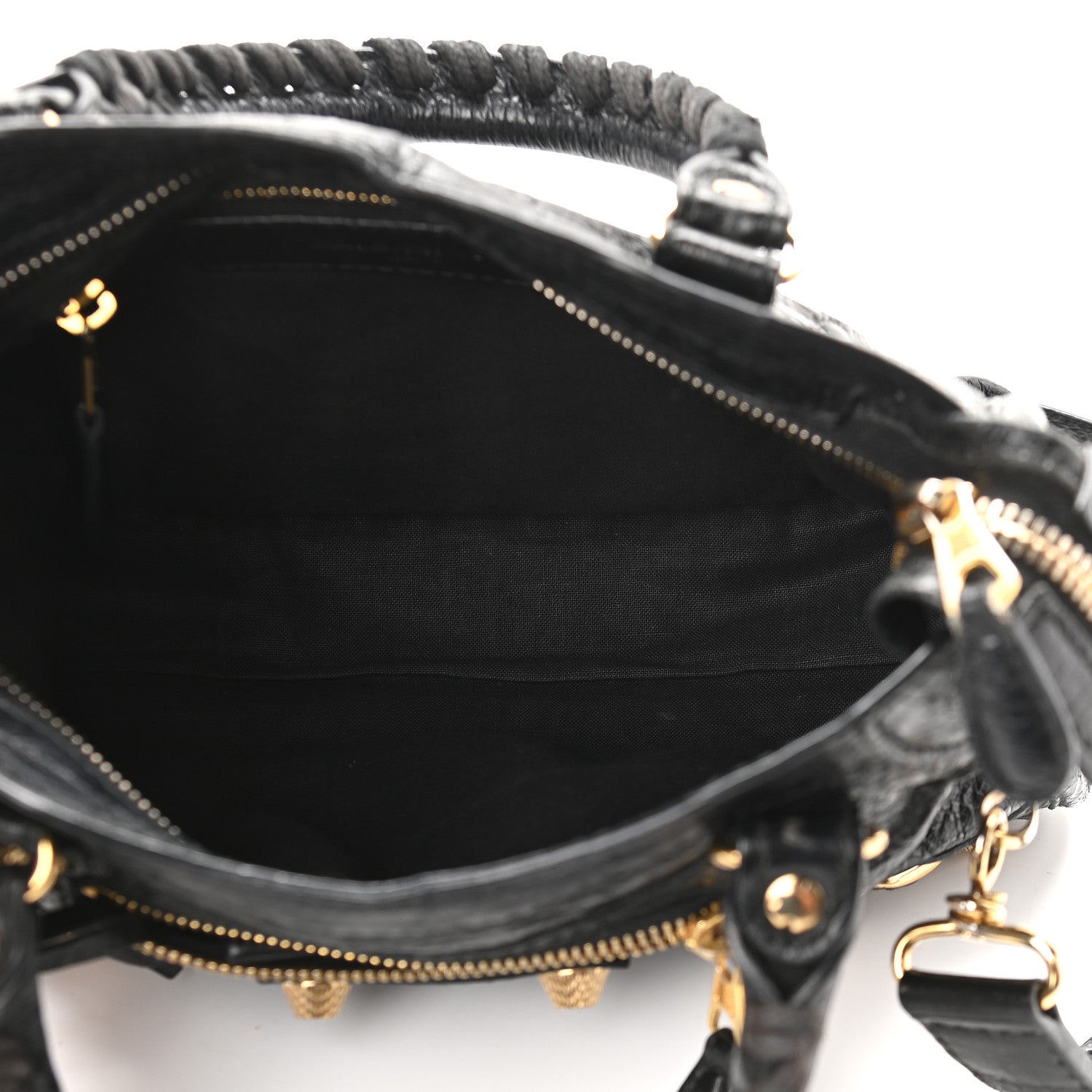 Balenciaga Agneau Giant 12 Gold Hardware Mini City Black 5 of 9
