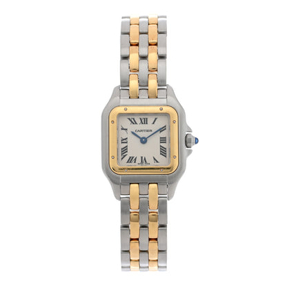 Cartier Stainless Steel 18K Yellow Gold 22mm Panthere Quartz Watch 1 of 4