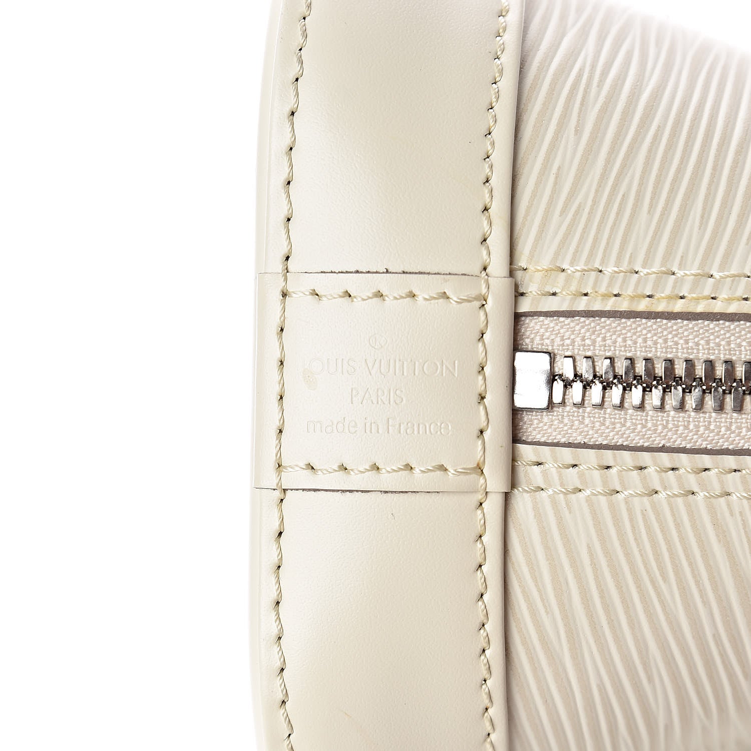 Louis Vuitton Epi Alma BB Ivory 6 of 9