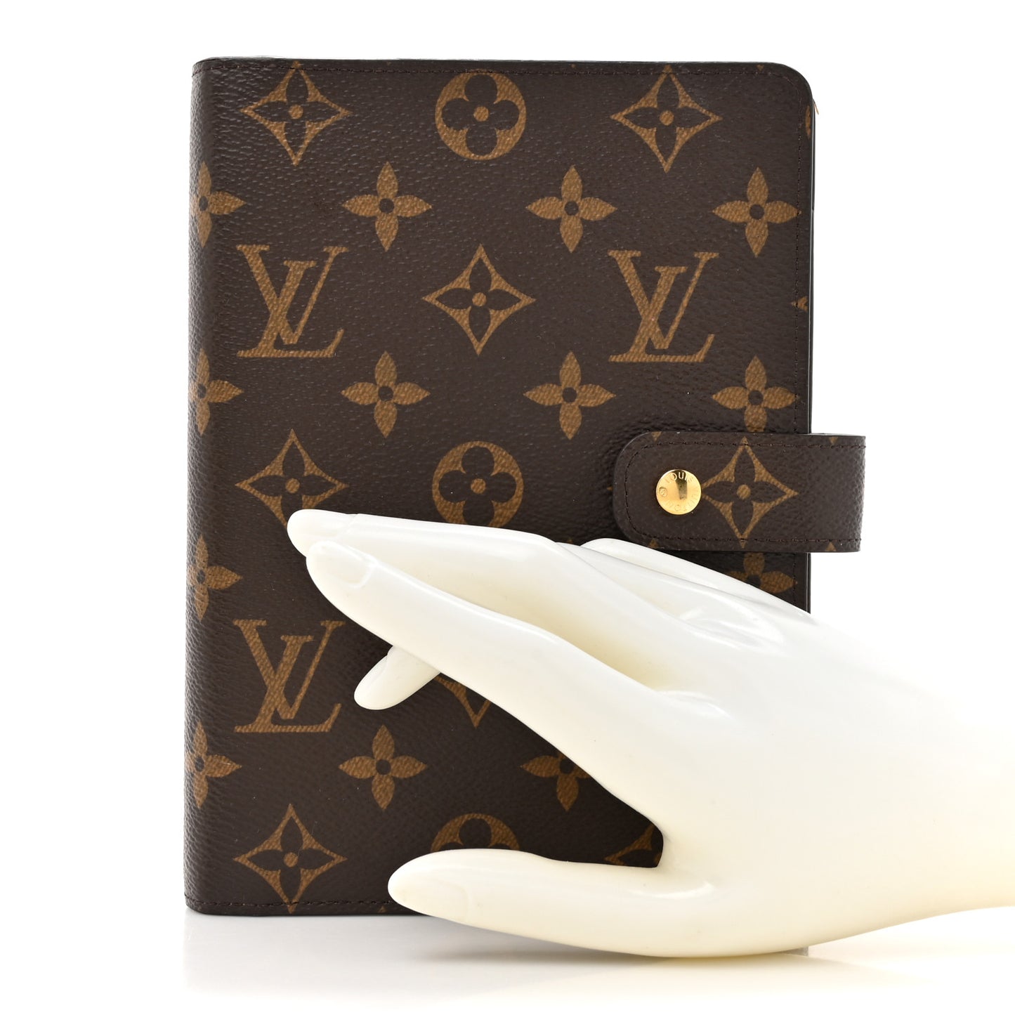 Monogram Medium Ring Agenda Cover